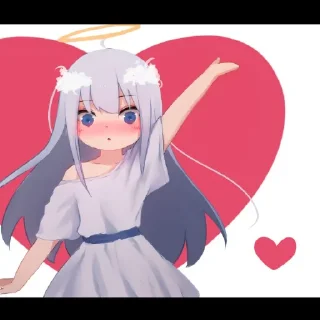 😍 emoji Angel Telegram sticker 23 of 94