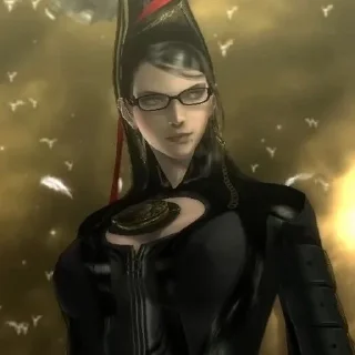 Sticker from Bayonetta @inteakiss @O0IlXㅤㅤㅤ