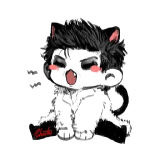 😼 emoji paul&richard Telegram sticker 2 of 17