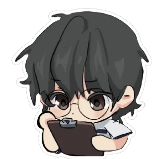 🫥 emoji lost in the cloud ☁️::@kkawory Telegram sticker 10 of 25
