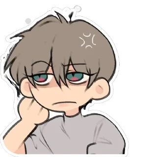 🫥 emoji lost in the cloud ☁️::@kkawory Telegram sticker 21 of 25