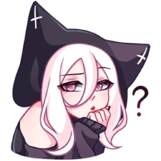 ❔ emoji КатШи Telegram sticker 15 of 46