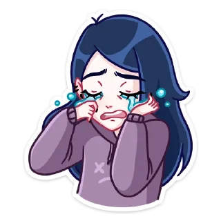 😭 emoji Марла (@TgSticker) Telegram sticker 6 of 48
