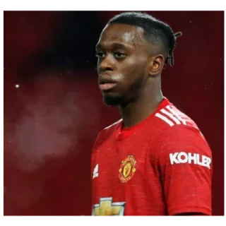 😶 emoji Wan-Bissaka Telegram sticker 16 of 30