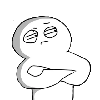 😒 emoji what? Telegram sticker 18 of 23
