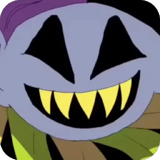 🌟 emoji Jevil The Jester @UndertaleDeltaruneStickersArts Telegram sticker 16 of 63