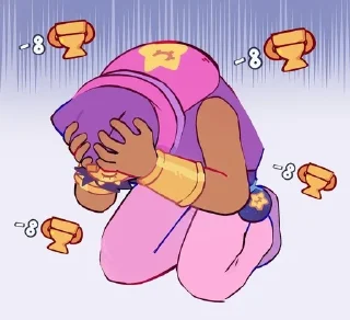 🙍 emoji Сендик|Хисока Кинн| @a_kakoin Telegram sticker 8 of 29