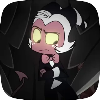 🌟 emoji БОЛЬШЕ ⇨ @CLOOBHUB МОКСИ АДСКИЙ БОСС HELLUVA BOSS Telegram sticker 13 of 38