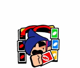 😶 emoji Chester Pins @BrawlStarsStik Telegram sticker 15 of 15