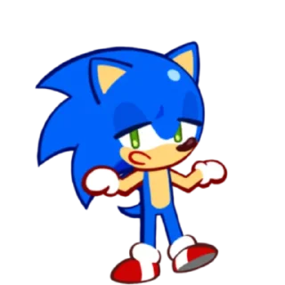 🦔 emoji Sonic and Tails Cookie! Telegram sticker 5 of 8