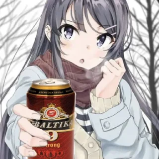 🍺 emoji 🍂 Radmir Sticker Anime 🍂 Telegram sticker 11 of 34