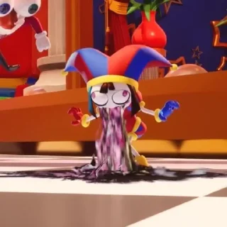🤮 emoji The amazing digital circus Telegram sticker 16 of 38