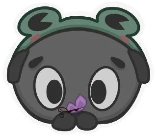 😵‍💫 emoji pug&frog @venve_r Telegram sticker 8 of 20
