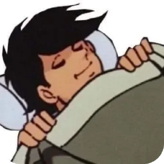 😪 emoji Ashita no Joe by @slivacch Telegram sticker 10 of 30