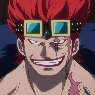 😃 emoji Eustass Kid @FfGeneral39 Telegram sticker 13 of 120