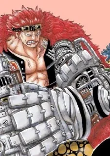 😡 emoji Eustass Kid @FfGeneral39 Telegram sticker 24 of 120