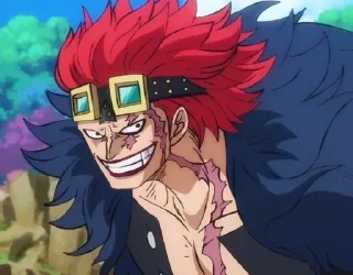 😃 emoji Eustass Kid @FfGeneral39 Telegram sticker 7 of 120