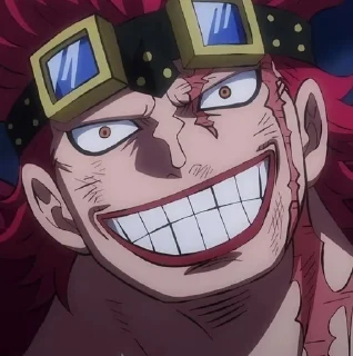 😁 emoji Eustass Kid @FfGeneral39 Telegram sticker 15 of 120