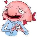 Sticker from Sad Blobby