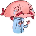 😢 emoji Sad Blobby Telegram sticker 6 of 31