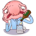 🍺 emoji Sad Blobby Telegram sticker 10 of 31