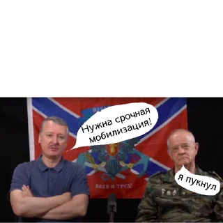 Sticker from Грустный Гиркин