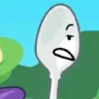 😑 emoji Silver Spoon Telegram sticker 24 of 103