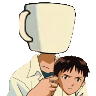 Sticker from evangelion