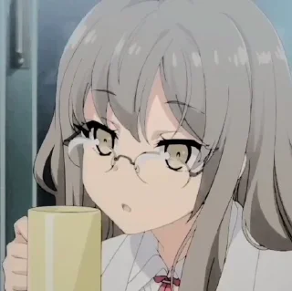 Sticker from futaba rio @anime_Stickerr
