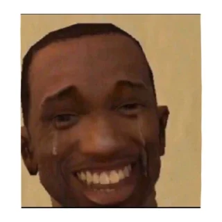 🙂 emoji Негр Telegram sticker 6 of 12