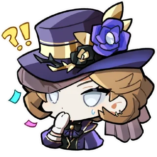 ⁉️ emoji Anniversary yuki @IdentityVGOGO Telegram sticker 13 of 16