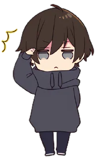 Sticker from Menhera Kun Pt.4 @jp_stickers