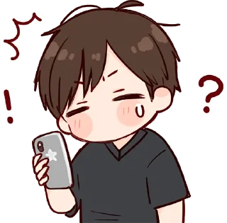 ⁉️ emoji Mr. Days Pt.1 @jp_stickers Telegram sticker 21 of 32