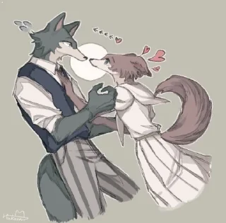 Sticker from Beastars