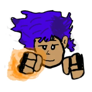👊 emoji Jojo pins 4 Telegram sticker 7 of 7