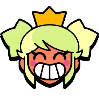 😁 emoji Mandy Pins @BrawlStarsStik Telegram sticker 2 of 18