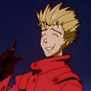 😅 emoji trigun @miasouni Telegram sticker 8 of 120