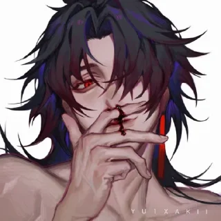 🖤 emoji Блейд Telegram sticker 9 of 15