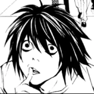 🤔 emoji тетрадь смерти блин Telegram sticker 11 of 14
