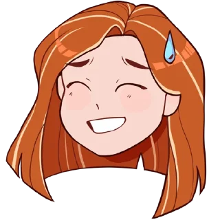 😅 emoji Evelinushka Telegram sticker 19 of 38