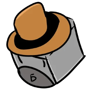Sticker from Трио хужожников