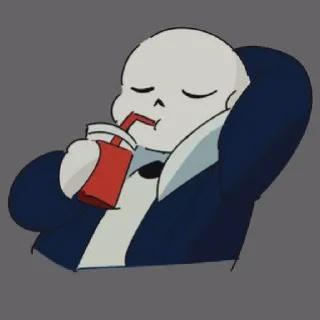 🦴 emoji [sᴀɴs] Telegram sticker 10 of 29