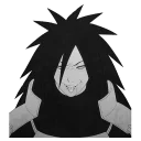 😜 emoji Uchiha Madara Telegram sticker 7 of 23
