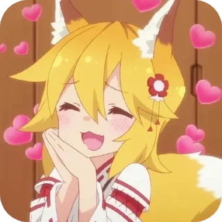 👄 emoji Сенко-Сан макс пак @Foxik19 Telegram sticker 16 of 120