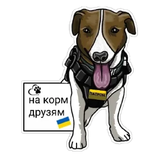Sticker from Пес Патрон @gif_ochky