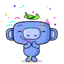 🎉 emoji Discord: Hello Wumpus @CrazySnep Telegram sticker 7 of 30