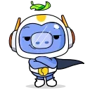 😏 emoji Discord: Wumpus Nitro Elite @CrazySnep Telegram sticker 7 of 30