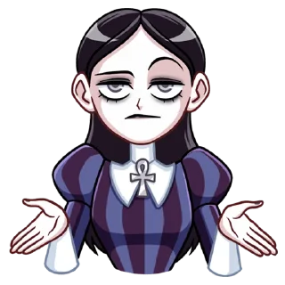 🦉 emoji Аннабель | @sovavrestickers Telegram sticker 13 of 48