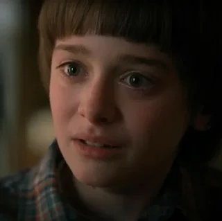 😟 emoji will byers ml Telegram sticker 8 of 36