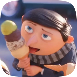🍦 emoji Мелкий Грю Видеопак Telegram sticker 8 of 21